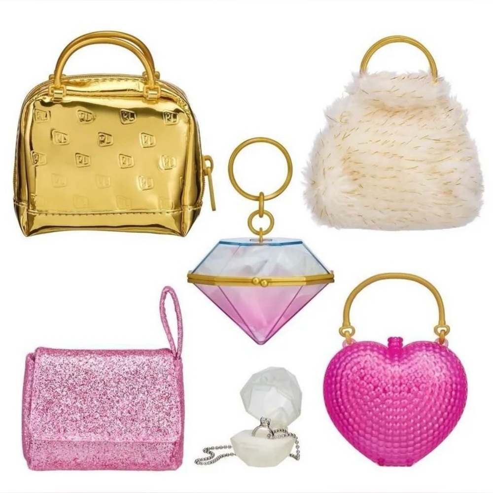 Real Littles Handbag Deluxe Collection, 5 exclusive bags, 15+ Surprises